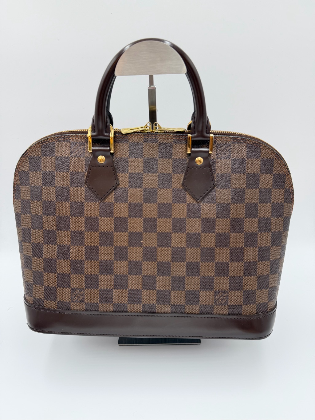 Louis Vuitton Brown Damier Ebene Alma Pm